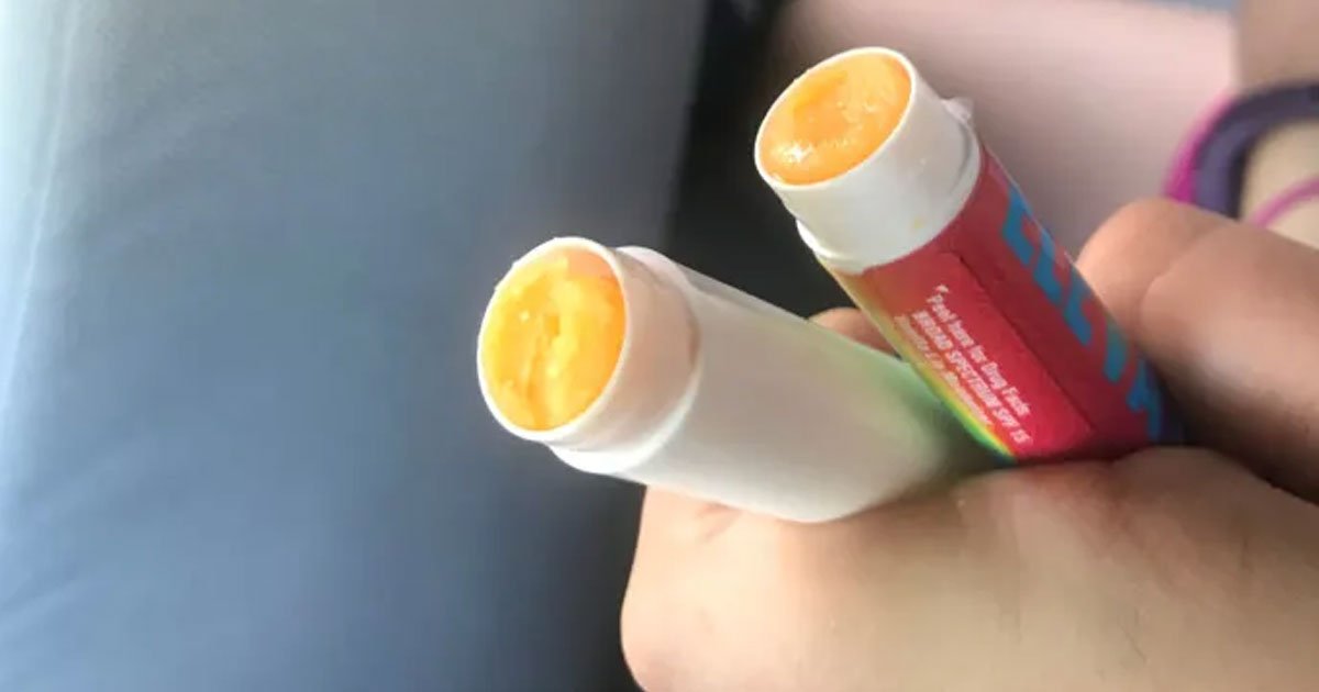 untitled 1 89.jpg?resize=1200,630 - 9-Year-Old Girl Filled An Empty Lip Balm Tube With Cheese So She Can Eat It During Class