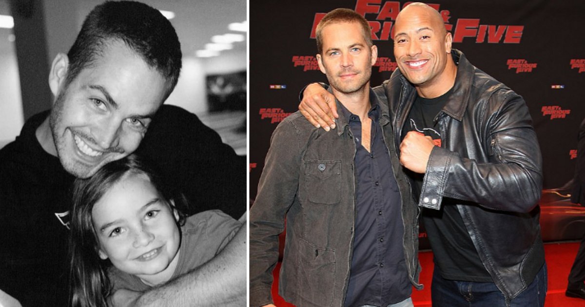 untitled design 1 9.png?resize=412,232 - The Rock Shared a Video of Paul Walker’s Daughter Saying He Was The Loveliest Soul