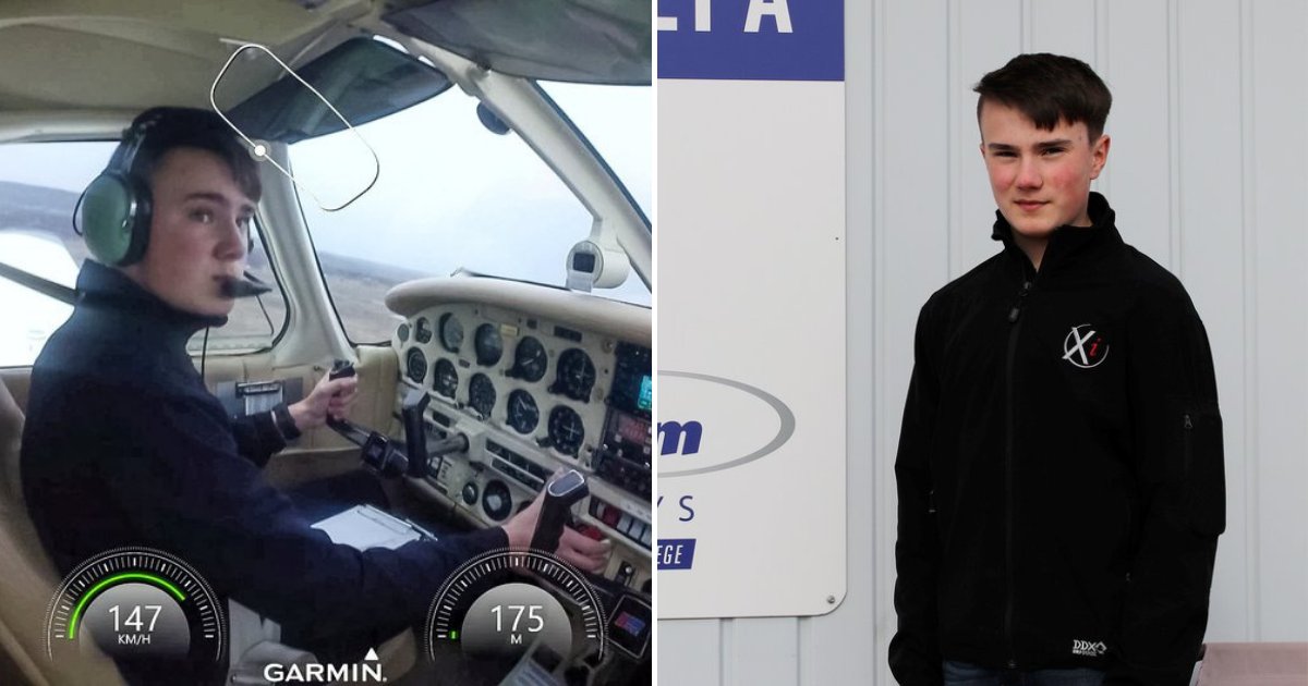 untitled design 2019 09 03t202700 639.png?resize=412,232 - Un garçon âgé de 14 ans est devenu le plus jeune pilote à voler seul dans un avion