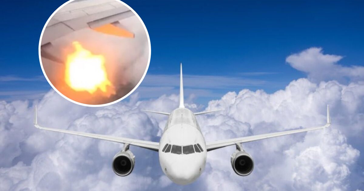 untitled design 48.png?resize=1200,630 - Les passagers d'un avion ont commencé à envoyer des messages d'adieux après avoir vu le moteur prendre feu...
