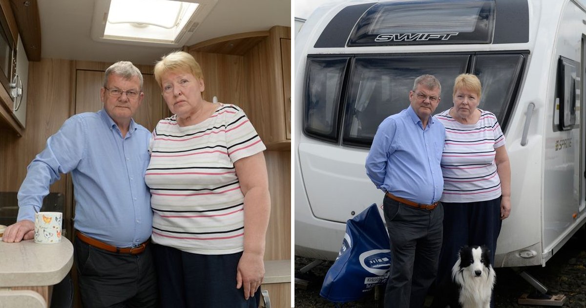 vvvvxd.jpg?resize=1200,630 - An Outraged Couple Stranded In A Caravan For A Whole Year Their House Shift Date Was Delayed 8 Times By Contractors