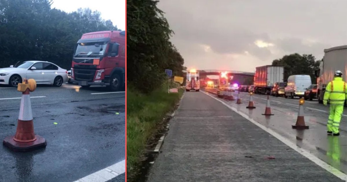 y2 3.png?resize=1200,630 - 32,000 Liters of Gin Leaked On the Highway After Truck's Collision