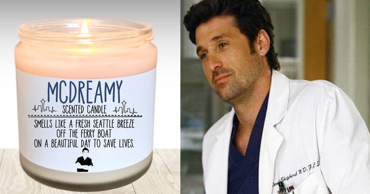 you can now buy a mcdreamy scented candle inspired by greys anatomy.jpg?resize=412,275 - Vous pouvez désormais acheter une bougie parfumée Grey's Anatomy