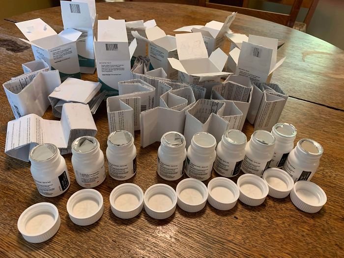 My New Insurance Refuses To Pay For Meds I’ve Been On For Years. My Doc Gets Free Samples And Gives Them To Me. This Is The Packaging For 15 Days Of Pills