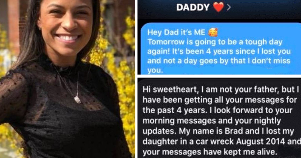 a 104.jpg?resize=412,275 - Woman Who Texted Her Late Dad's Mobile Everyday Received A Kind Reply From A Stranger On His Fourth Anniversary