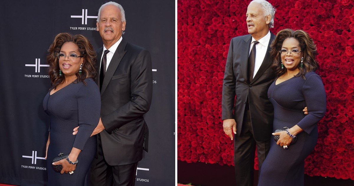 a 33.jpg?resize=412,232 - Oprah Posed For A Traditional Prom Photo With Stedman Graham, Her Boyfriend Of 33 Years