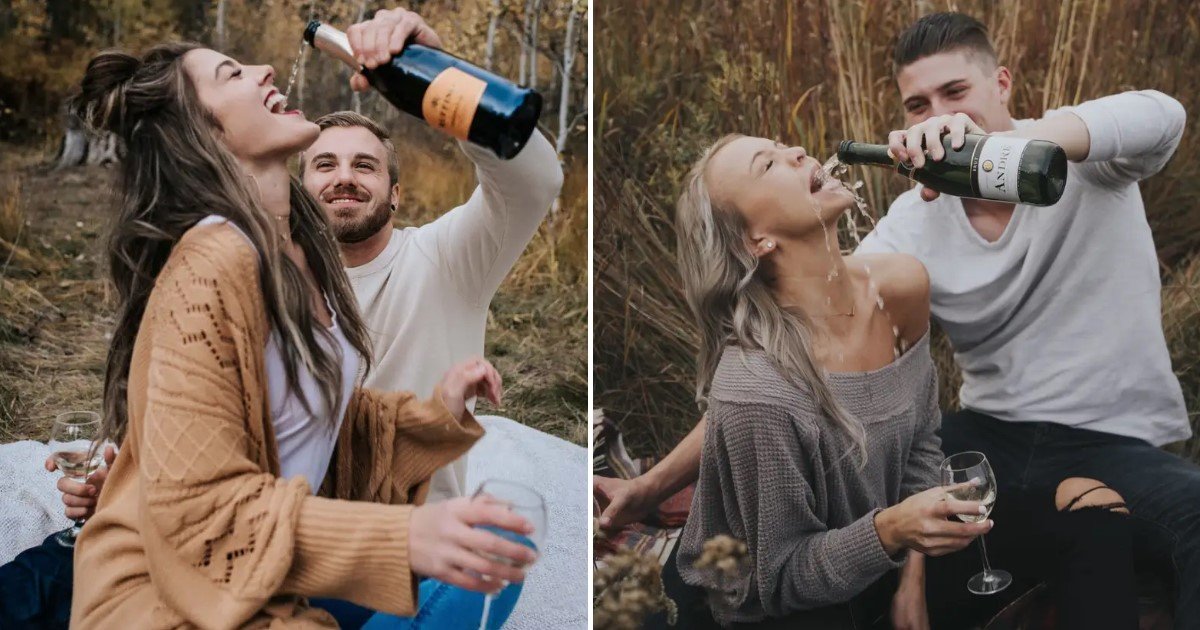 a 81.jpg?resize=1200,630 - Couple's Champagne Engagement Photos Went Viral After Failing Horribly