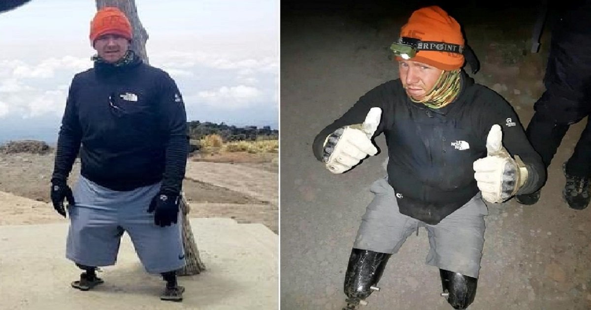 a4 1.jpg?resize=412,275 - This Man Became The First Double Above-The-Knee Amputee To Scale Mount Kilimanjaro Unaided