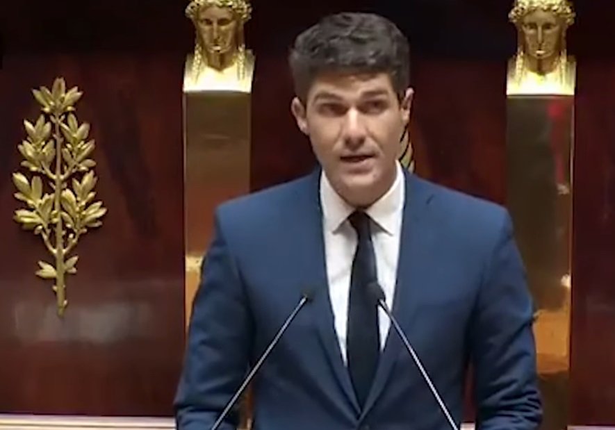 aurelien pradie.jpg?resize=412,275 - À l'Assemblée Nationale, le député Aurélien Pradié a compté jusqu'à 117 pour dénoncer les féminicides