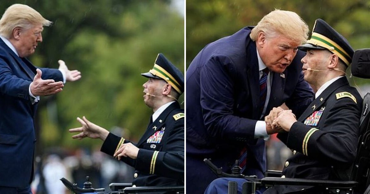 avila4.png?resize=1200,630 - President Donald Trump Hugs Wheel-Chair Bound Afghanistan Hero Who Sang 'God Bless America'