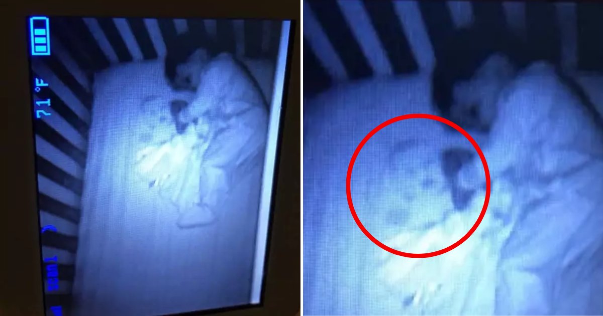 baby2.png?resize=412,232 - Mother Freaked Out When She Saw A 'Ghost BABY' In Her Son's Crib