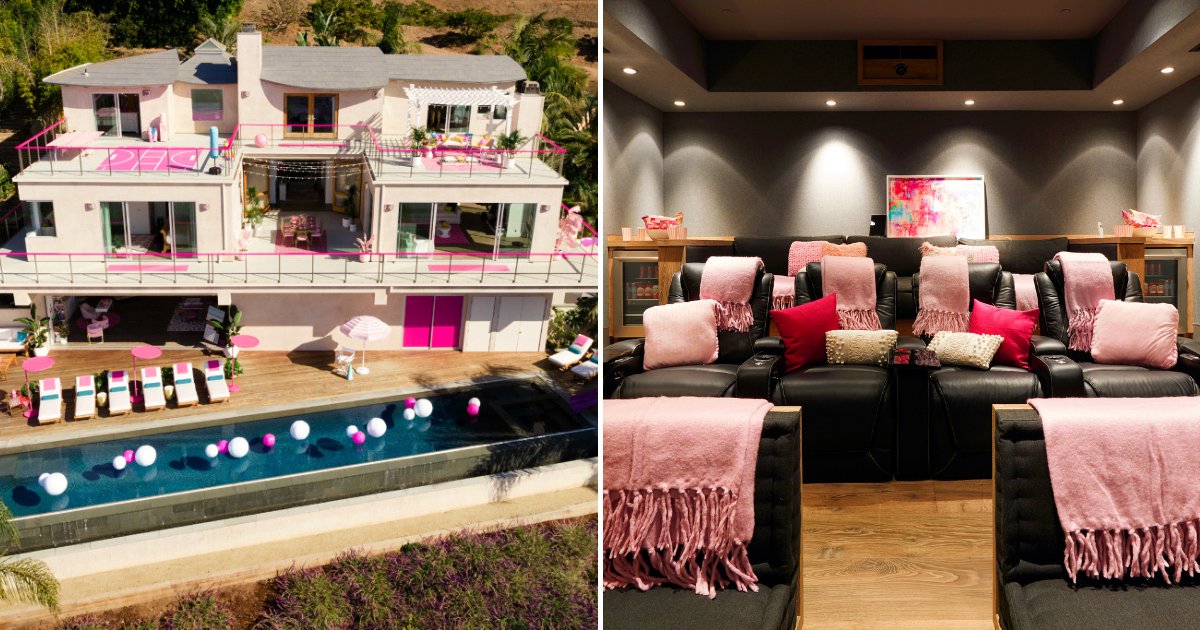 You Can Now Stay In The Real BARBIE Dream House That Features Infinity