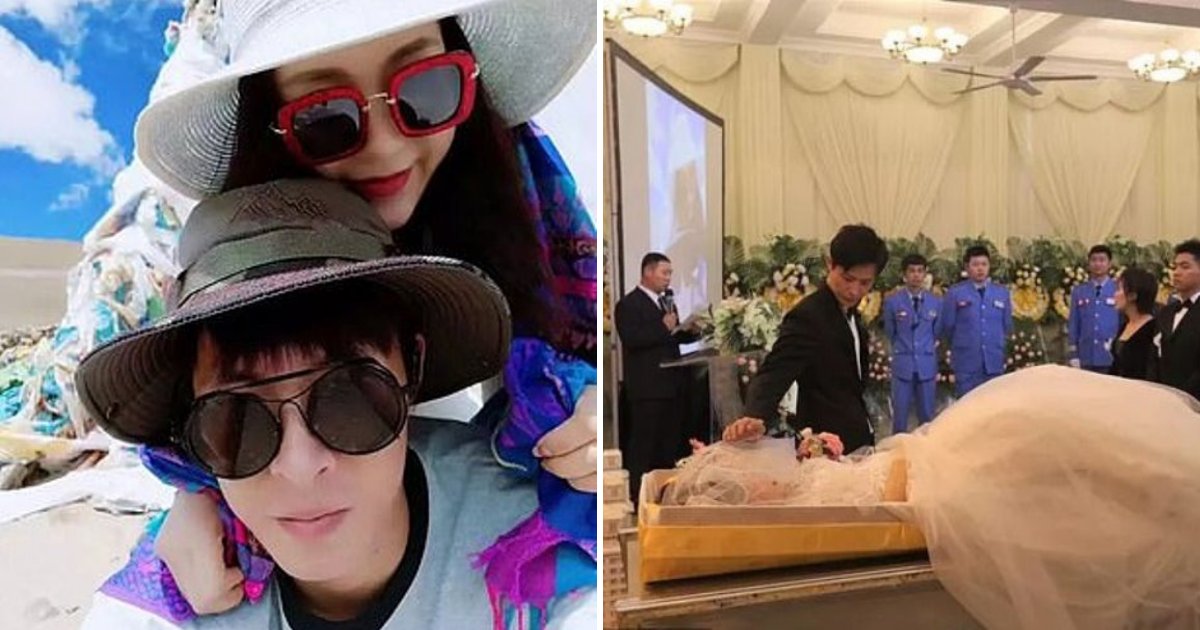 couple7.png?resize=412,275 - Heartbroken Man Married His Girlfriend’s Body During Funeral After She Lost 5-Year Battle Against Cancer