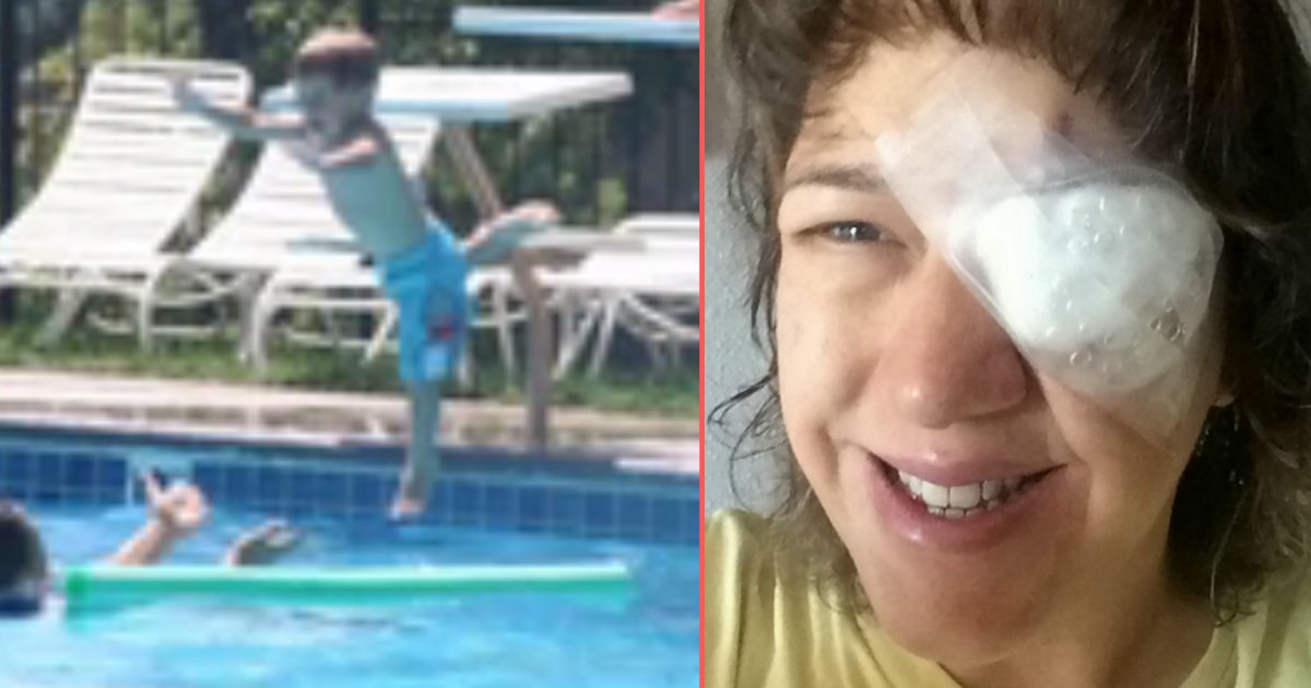 d 6 2.png?resize=412,275 - Mom Got Temporarily Blind After Swimming in the Local Pool With Her Contact Lenses Still On