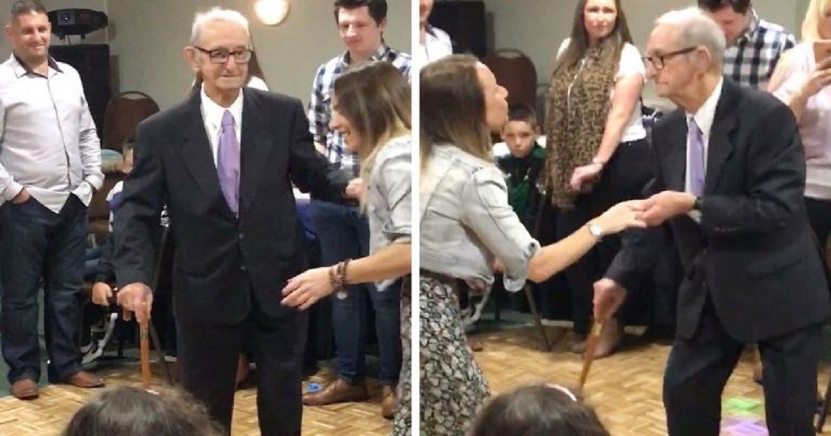 d3 9.jpg?resize=1200,630 - Grandpa Showed Off His Incredible Dance Moves For His 100th Birthday