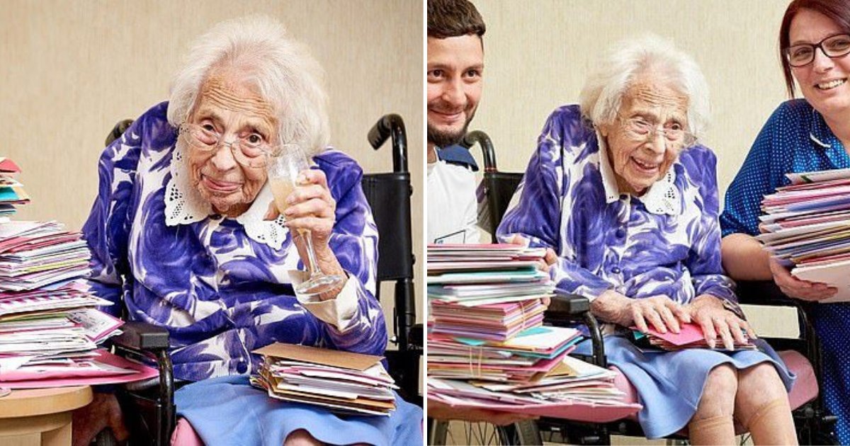 dorothy5.png?resize=1200,630 - Une femme qui a célébré son 108e anniversaire a reçu plus de 650 cartes après que la requête de sa maison de retraite soit devenue virale