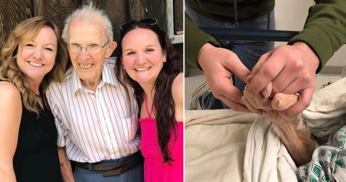 grandpa sings hymn passing away.jpg?resize=412,275 - 97-Year-Old Sang “How Great Thou Art” In Hospital Bed Before Passing Away