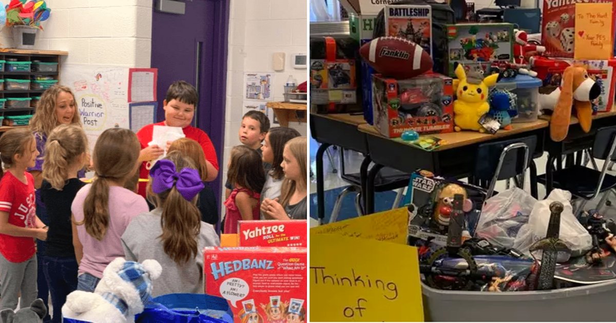 hunt5.png?resize=412,275 - Young Students Arrange A Secret Toy Drive For Classmate Who Lost All His Things In A House Fire