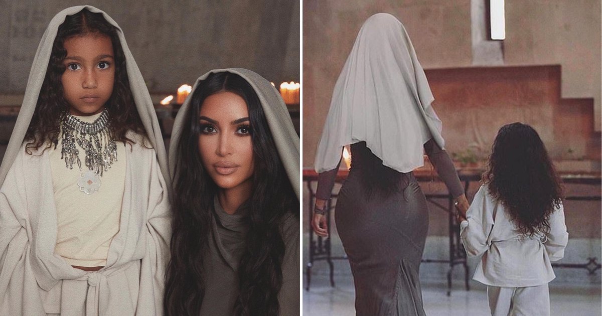 kim6 1.png?resize=1200,630 - Kim Kardashian And Her Kids Were Baptized In Armenia, The KUWTK Star Shared Photos From Ceremony
