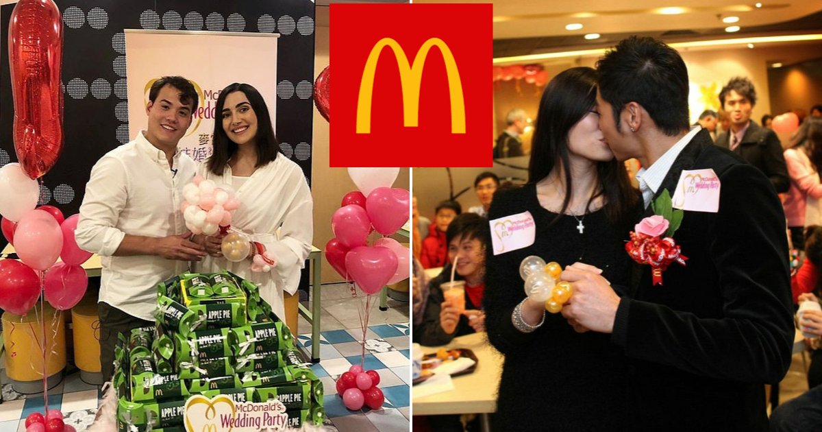 mcdo6.png?resize=1200,630 - Couples Can Now Tie The Knot For Less Than $600 By Hosting Wedding Party At McDonald's