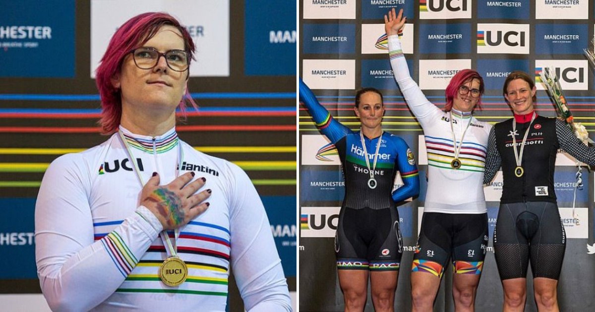 mckinnon10.png?resize=1200,630 - 37-Year-Old Trans Cyclist Defended Herself From Critics After Winning Third World Title And 2nd World Record
