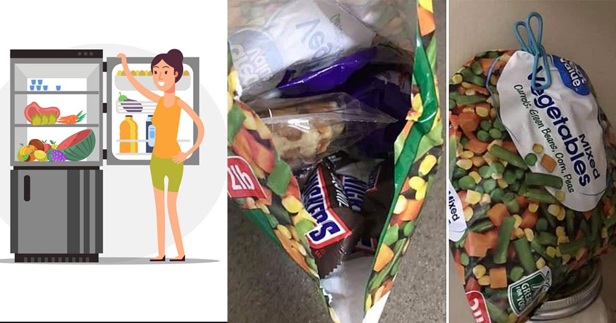 mom shared clever trick to hide chocolate stash from kids inside frozen packets of vegetables and took the internet by storm.jpg?resize=412,232 - Mom Shared Her Clever Trick Of Hiding Chocolate Inside A Packet Of Frozen Vegetables