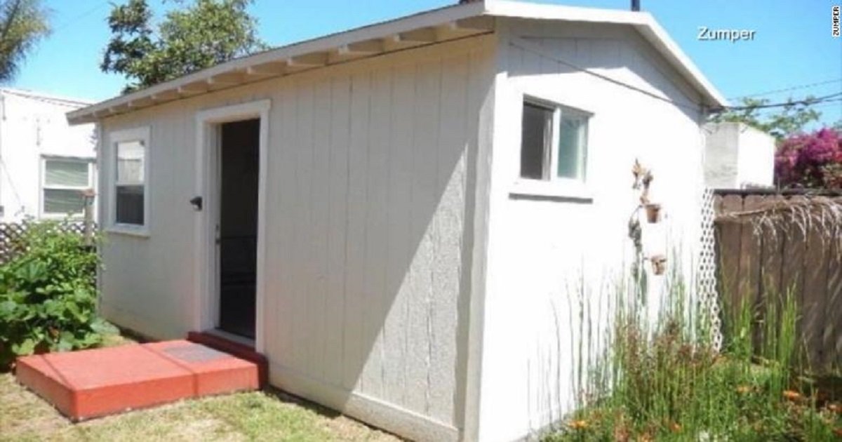 s3 3.jpg?resize=412,275 - Rent For A Backyard Shed In San Diego Is $1,050 A Month