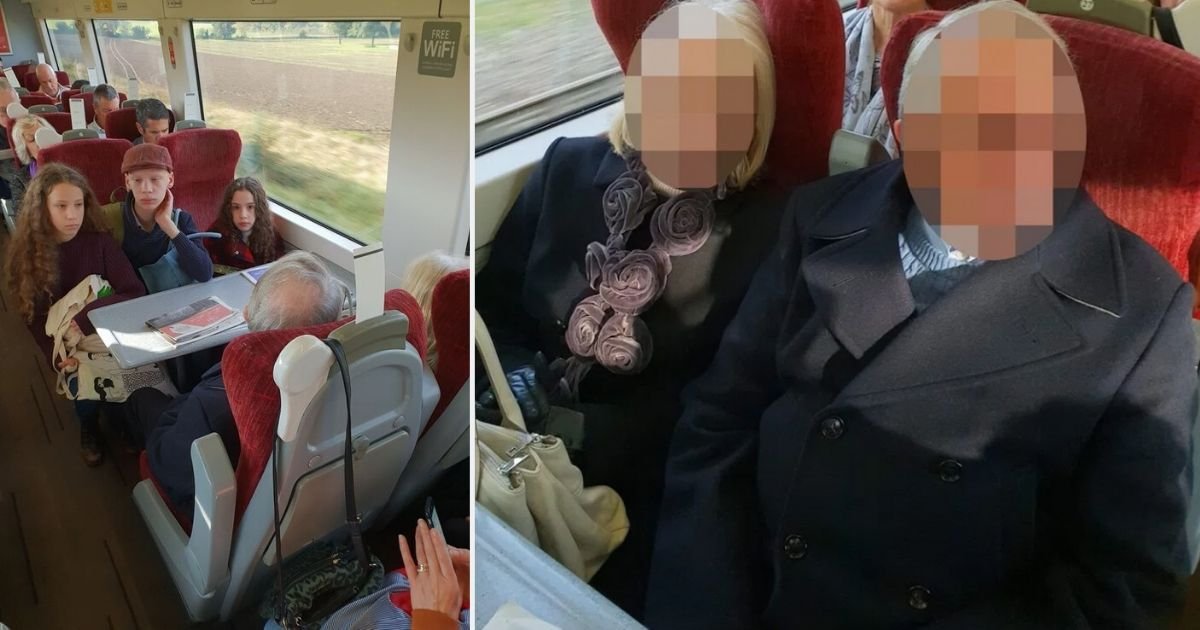 s6.jpg?resize=1200,630 - A Pregnant Mother Criticized An Elderly Couple For Not Moving From The Seats She Booked For Her Kids