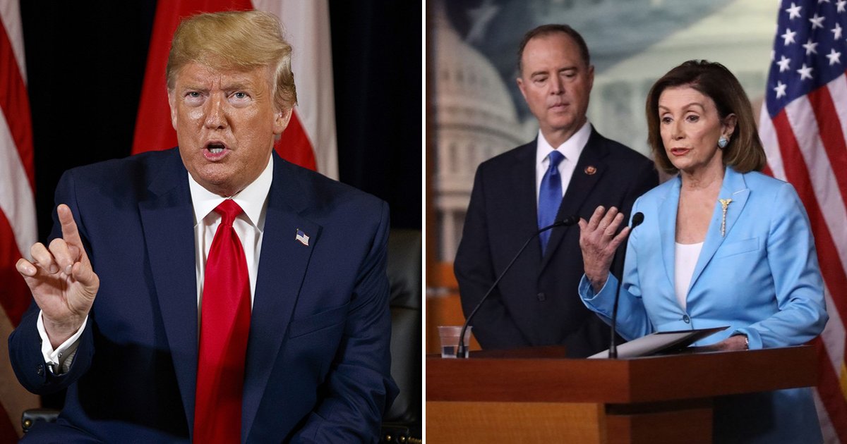 trump2.png?resize=1200,630 - President Trump Calls For Nancy Pelosi And Adam Schiff To Be IMPEACHED