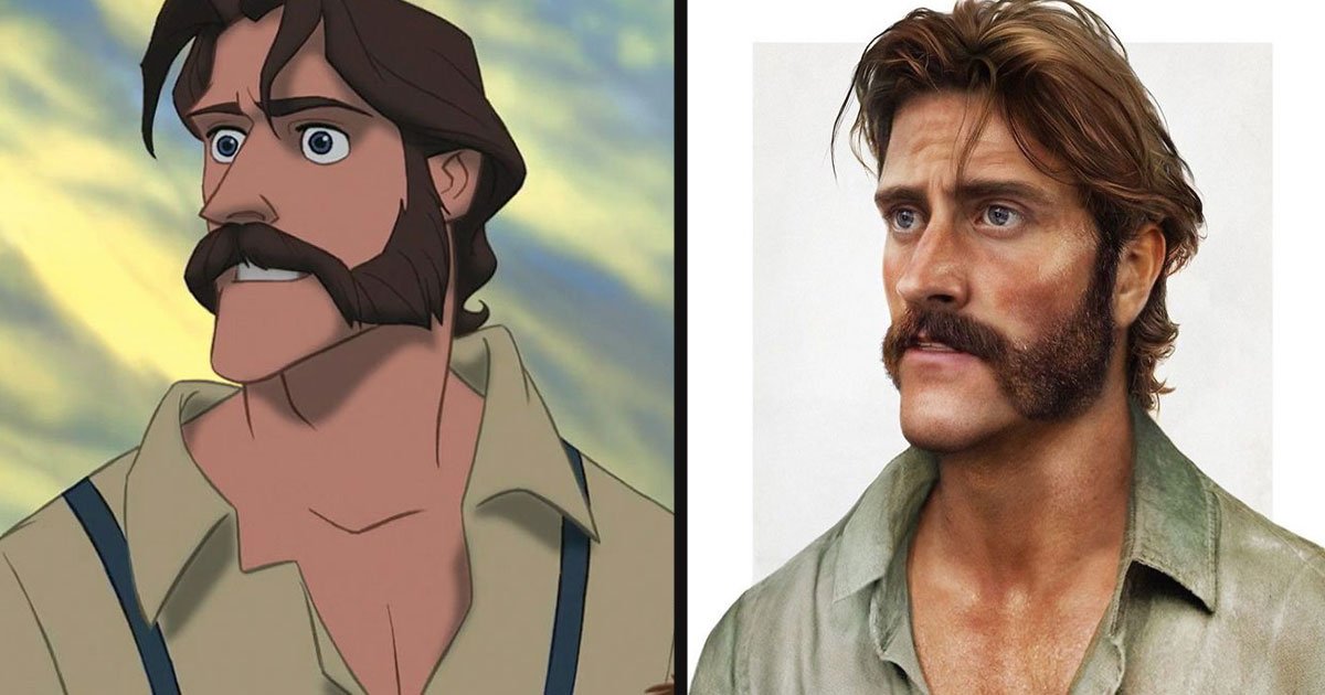 untitled 1 27.jpg?resize=412,275 - An Amazing Artist Turned Disney Father Figures Into Realistic People