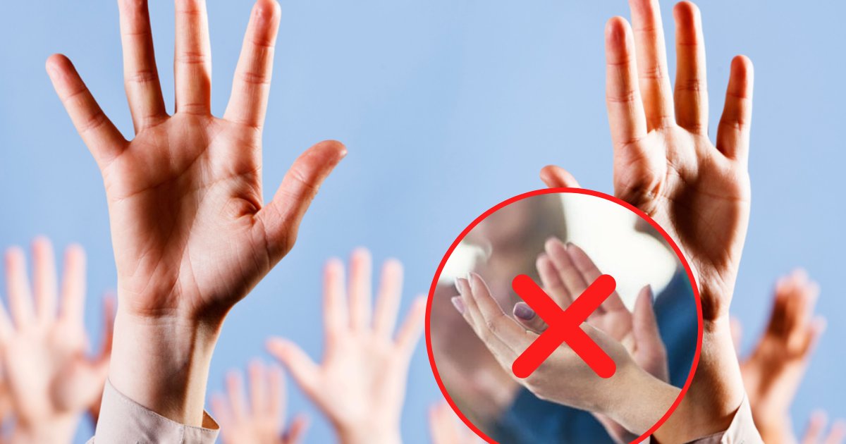 untitled design 2019 10 24t164024 009.png?resize=1200,630 - Students Demanded To Ban Clapping Because It Could Potentially Induce Anxiety