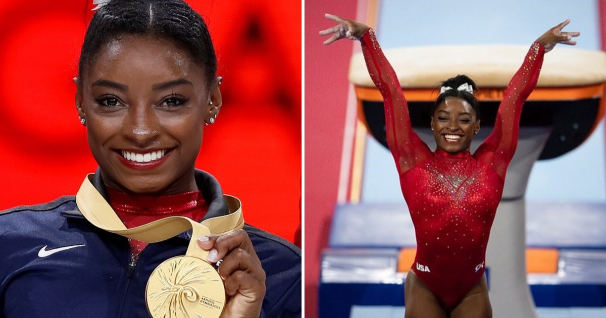 untitled design 32.png?resize=1200,630 - 22-Year-Old Simone Biles Made History By Winning More Medals Than Any Other Gymnast