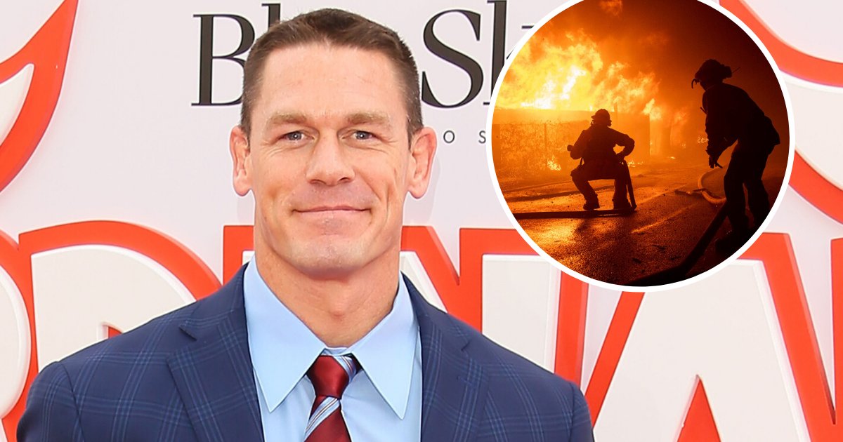 untitled design 37 1.png?resize=1200,630 - Playing With Fire's John Cena Donated $500,000 To Help 'Hero' Firefighters Amid Wildfires