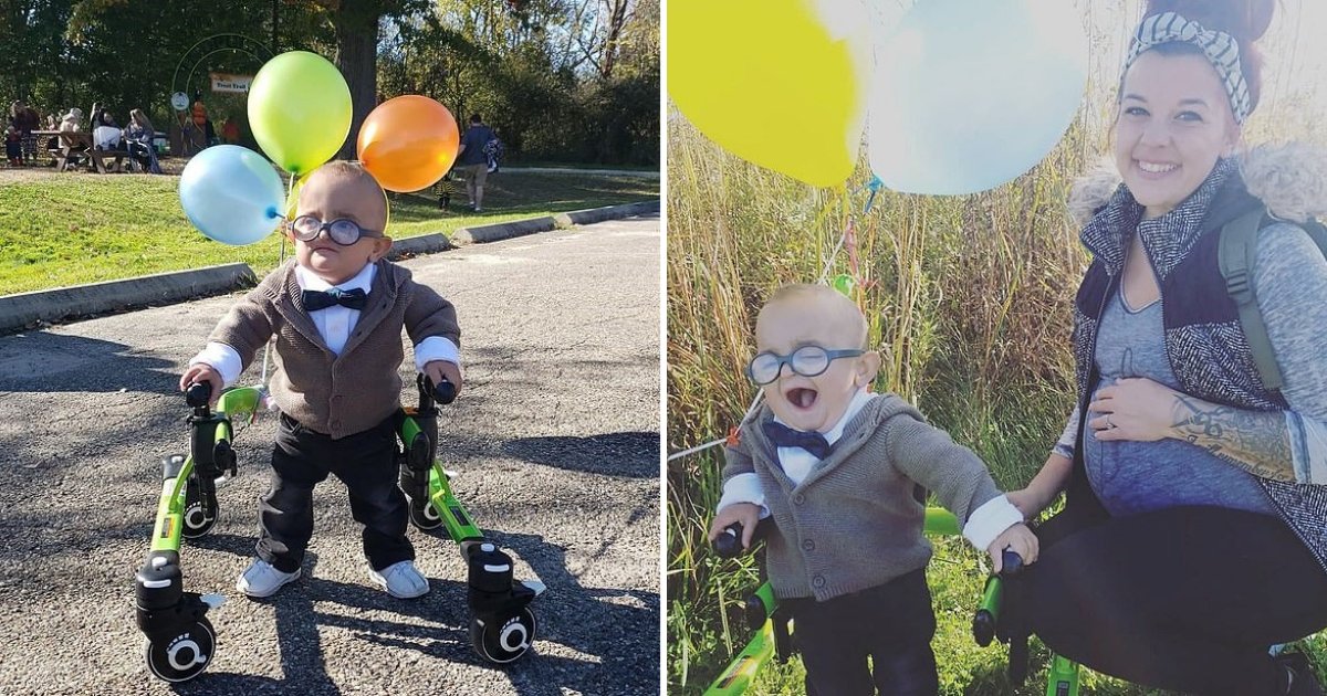 untitled design 82 1.png?resize=412,275 - 2-Year-Old Boy With Cerebral Palsy Dressed As His Favorite Disney Character For Halloween