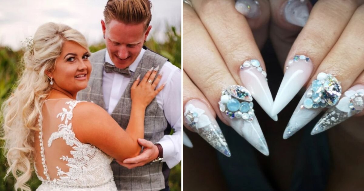 untitled design 96.png?resize=1200,630 - Une mariée a fait poser les cendres de son père sur ses ongles pour qu'il tienne sa dernière promesse envers elle