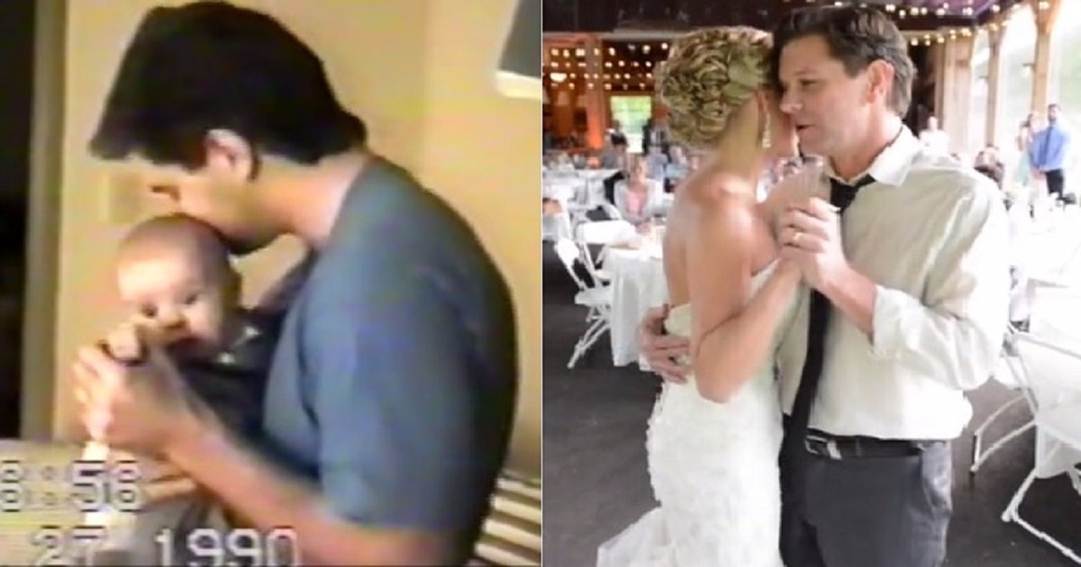 w3 1.jpg?resize=1200,630 - Father Filmed Himself Dancing With His Daughter Since She Was A Baby To Her Marriage