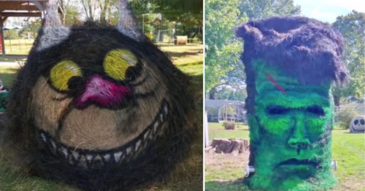 y3.jpg?resize=1200,630 - A Creative Artist Creates A Stunning Sculpture Out of Hay Bales for Halloween