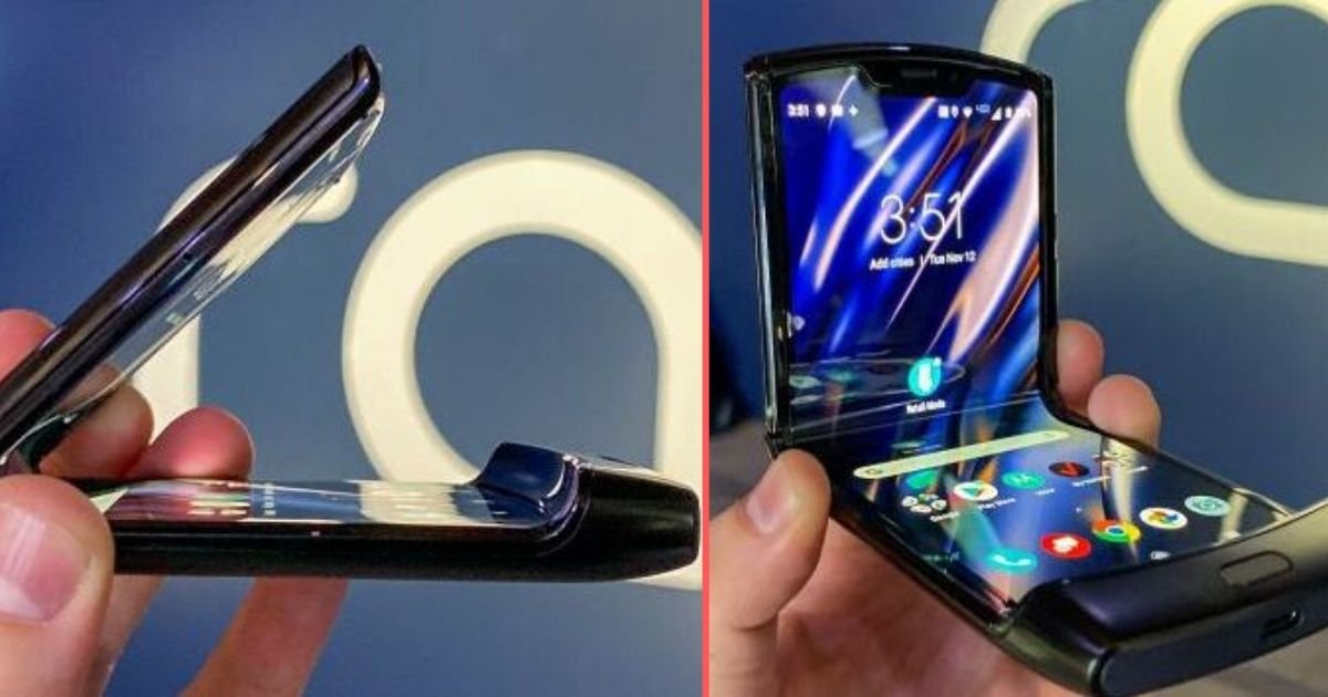 1 115.jpg?resize=412,275 - Motorola Has Unveiled The New Razr Smartphone Bringing Back the Classic Design