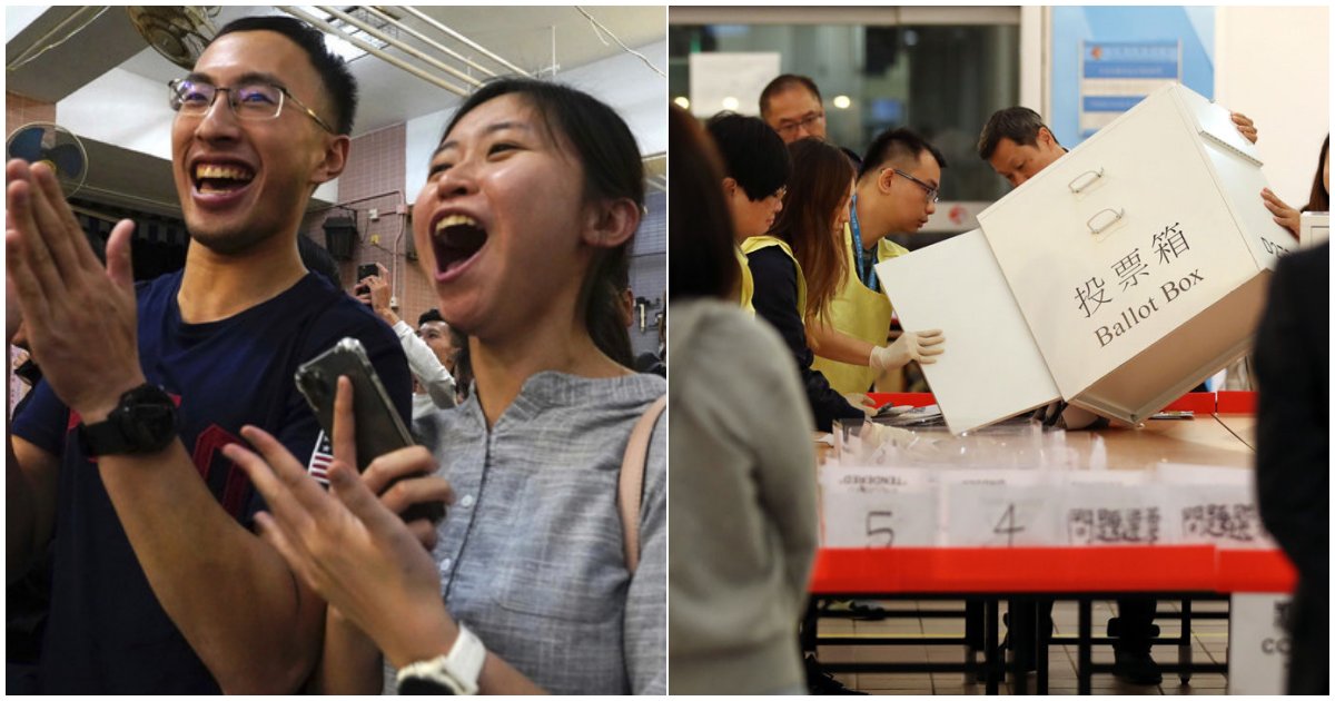 10 6.png?resize=1200,630 - '홍콩의 미래는?' 홍콩선거 범민주 압도적 승리...최초의 '과반' 점령