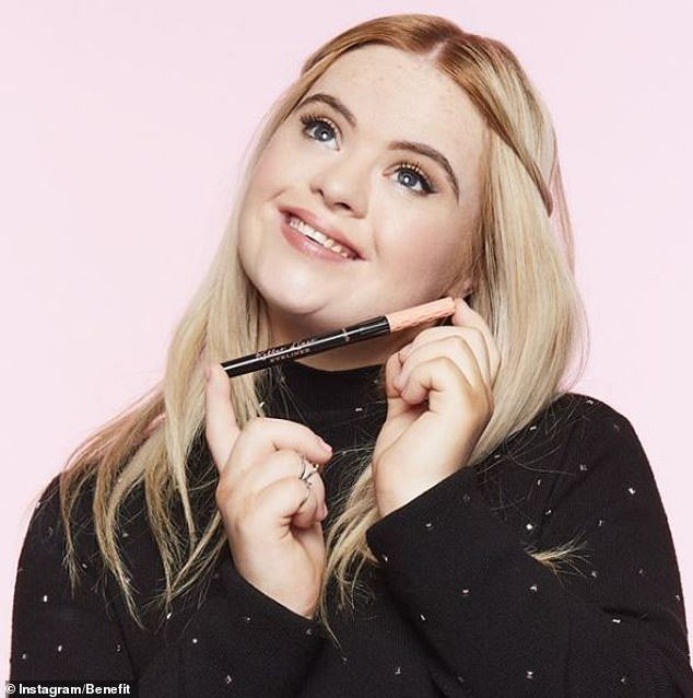 Kate Grant, 19, from Northern Ireland has landed a major gig as a Benefit Cosmetics ambassador and appeared on Instagram modelling the brand