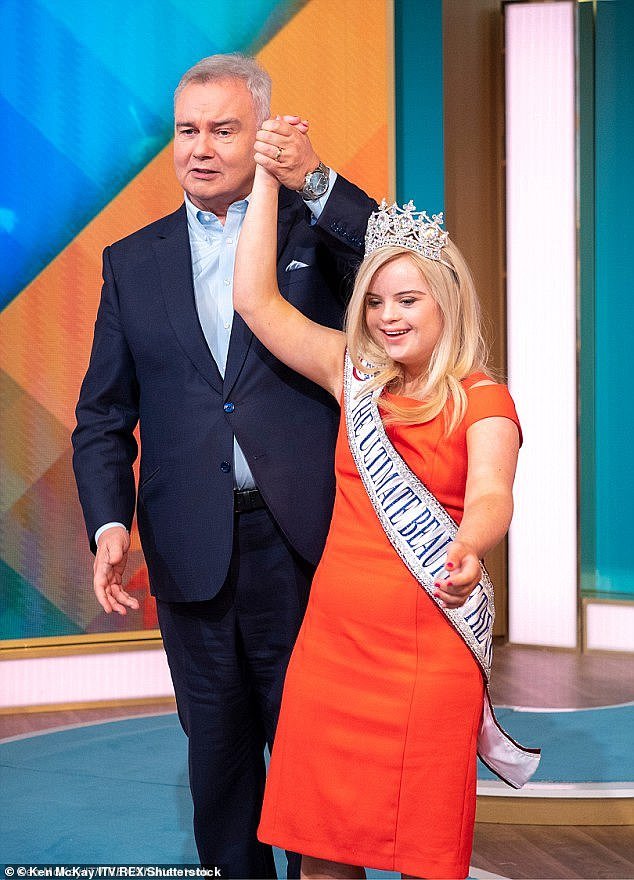 The star was crowned champion of Teen Ultimate Beauty Of The World pageant in 2018, and appeared on This Morning last year with Eamonn Holmes