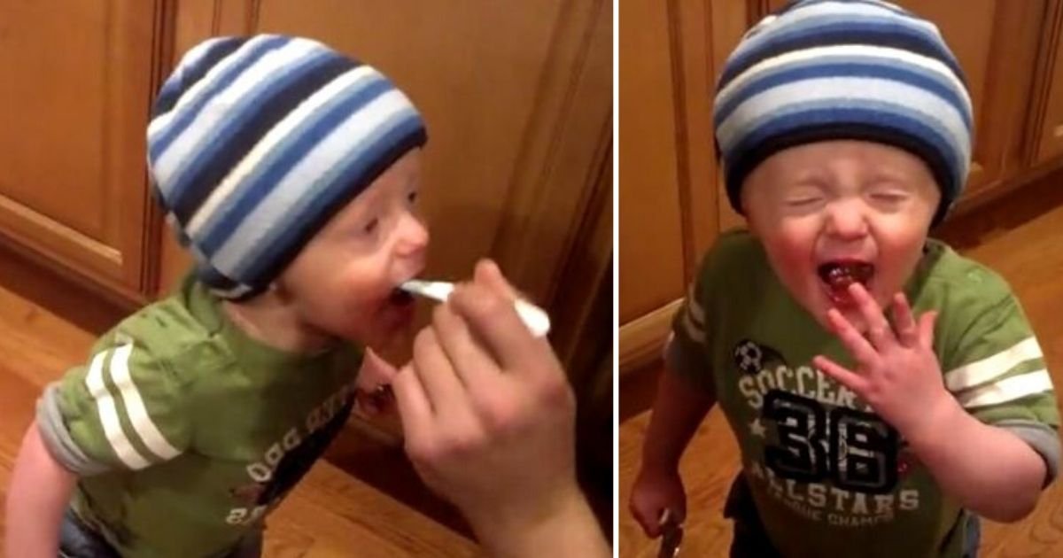 2 230.jpg?resize=1200,630 - Toddler Tried Ice Cream For The First Time and Gave The Most Adorable Reaction