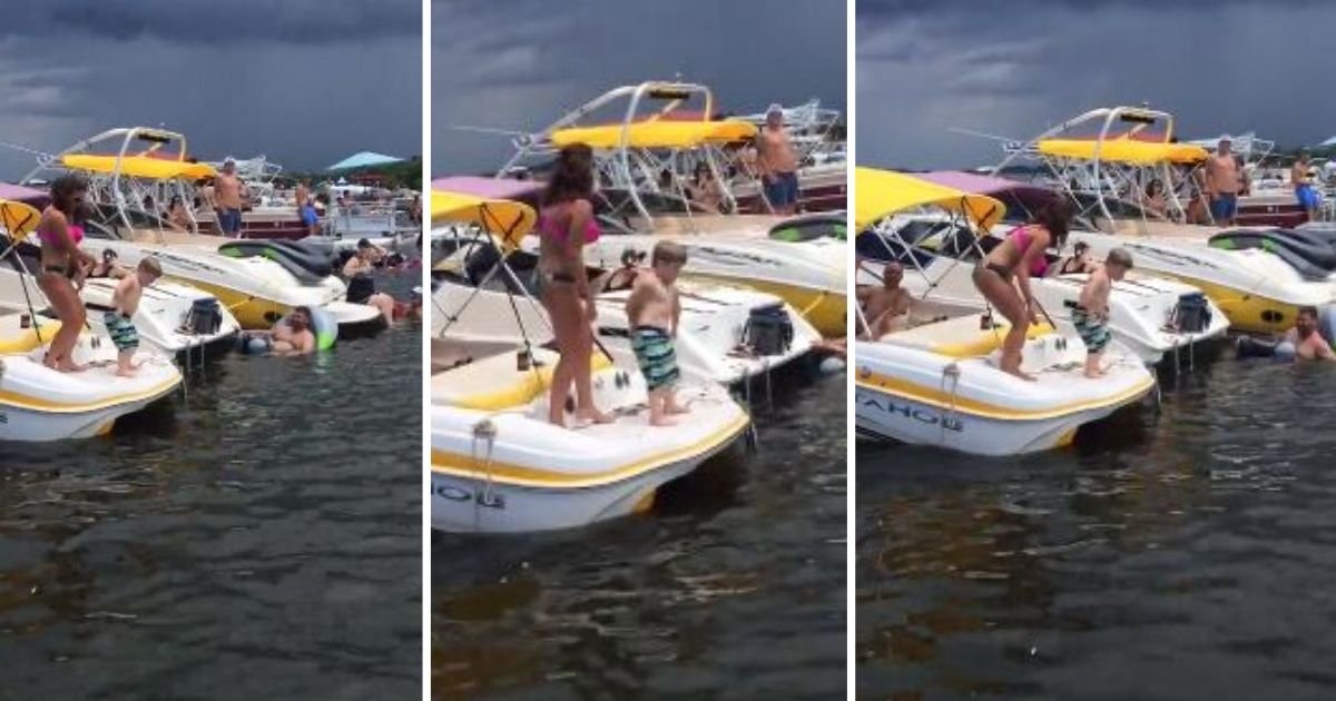 3 183.jpg?resize=1200,630 - Little Boy Danced On The Boat Like An Absolute Professional