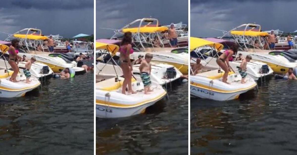 3 183.jpg?resize=412,275 - Little Boy Danced On The Boat Like An Absolute Professional