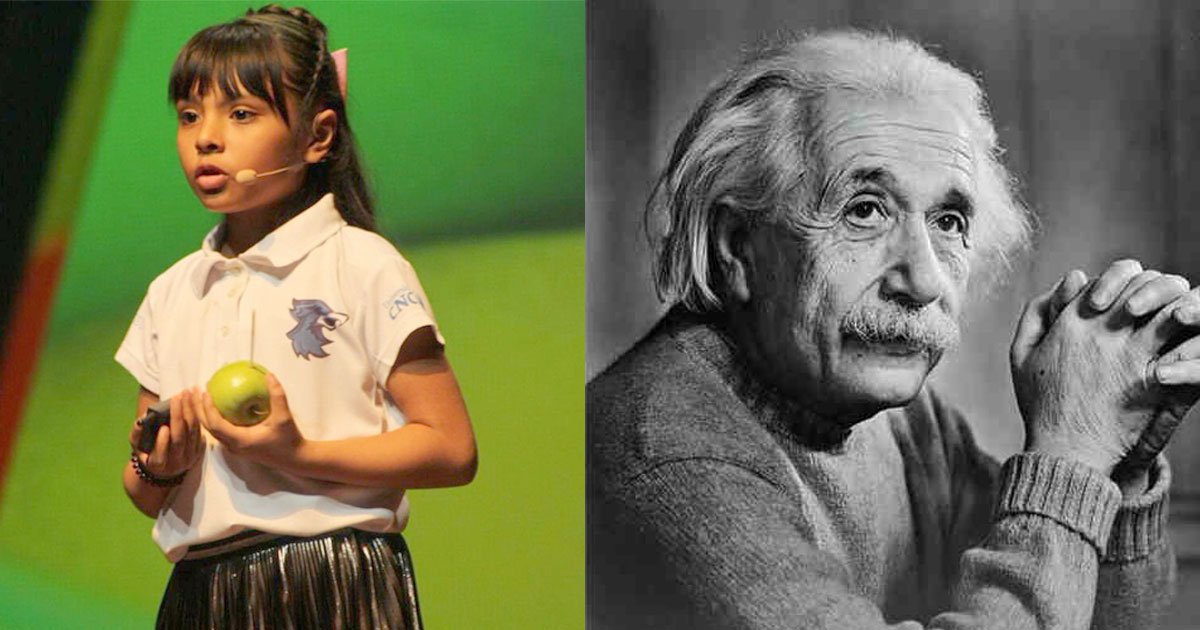 8 year old girl bullied and tagged weird at school has higher iq than einstein.jpg?resize=1200,630 - An 8-Year-Old Girl Has An IQ Higher Than Both Albert Einstein And Stephen Hawking