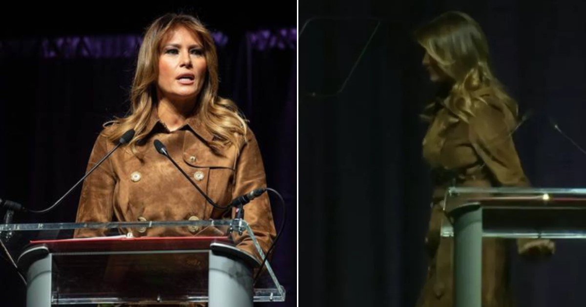 a 112.jpg?resize=412,275 - Melania Trump Booed By Middle And High School Students At 'Be Best' Youth Awareness Event In Baltimore