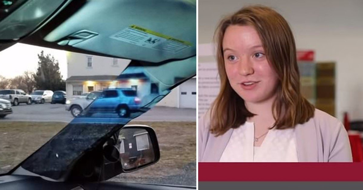 a 15.jpg?resize=1200,630 - Une adolescente a inventé un moyen innovant de supprimer les angles morts des voitures