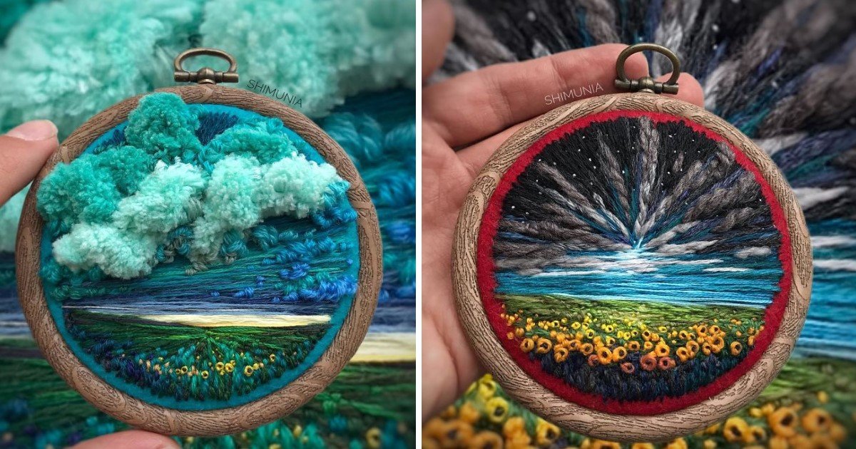 a 23.jpg?resize=1200,630 - A Self-Taught Embroidery Artist Created Amazing Miniature Natural Landscapes Inspired By Love