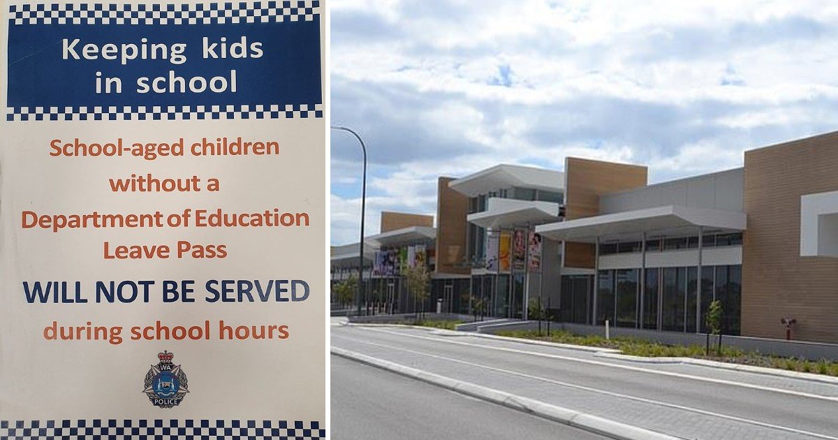 a 99.jpg?resize=1200,630 - A Shopping Center In Australia Decided Not To Serve Students During School Hours To Stop Them From Skipping Classes