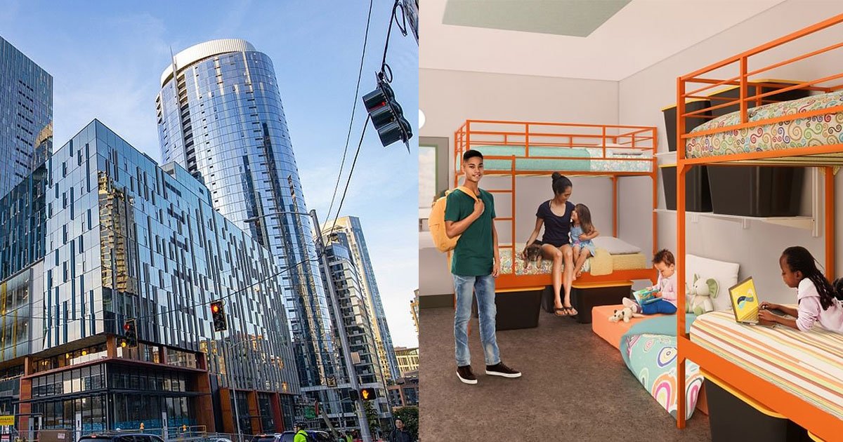 amazon is building an eight story homeless shelter in washington state for people in need.jpg?resize=412,275 - Amazon To Build An Eight-Story Homeless Shelter In Seattle